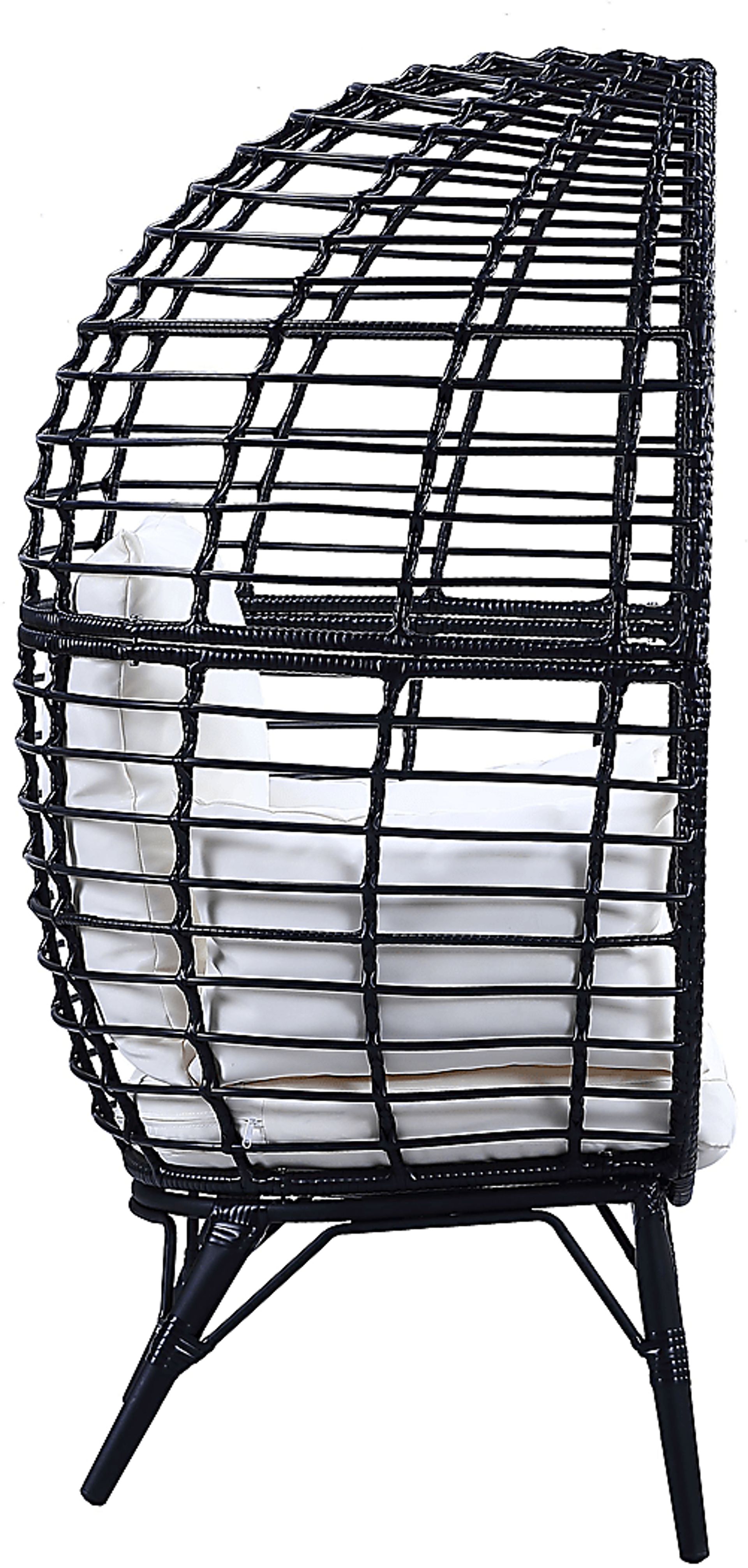 Outdoor Elonanor Black Egg Chair - Image 4