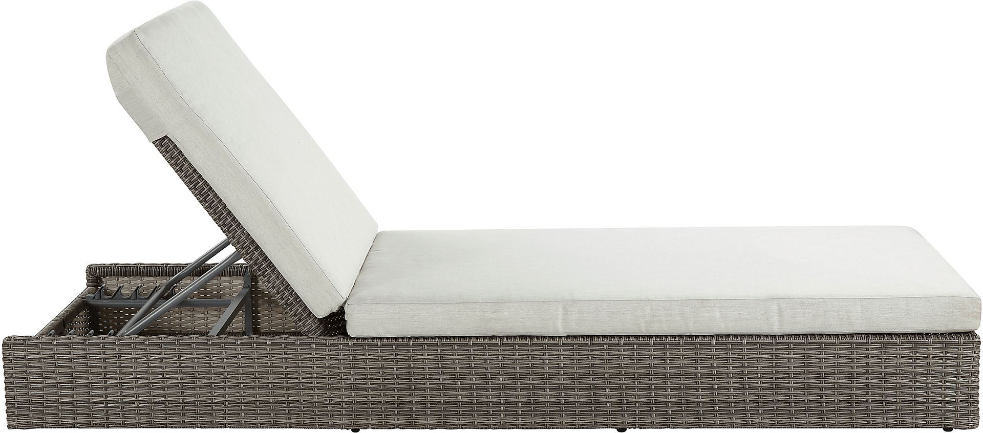 Outdoor Elorale Gray Chaise - Image 4
