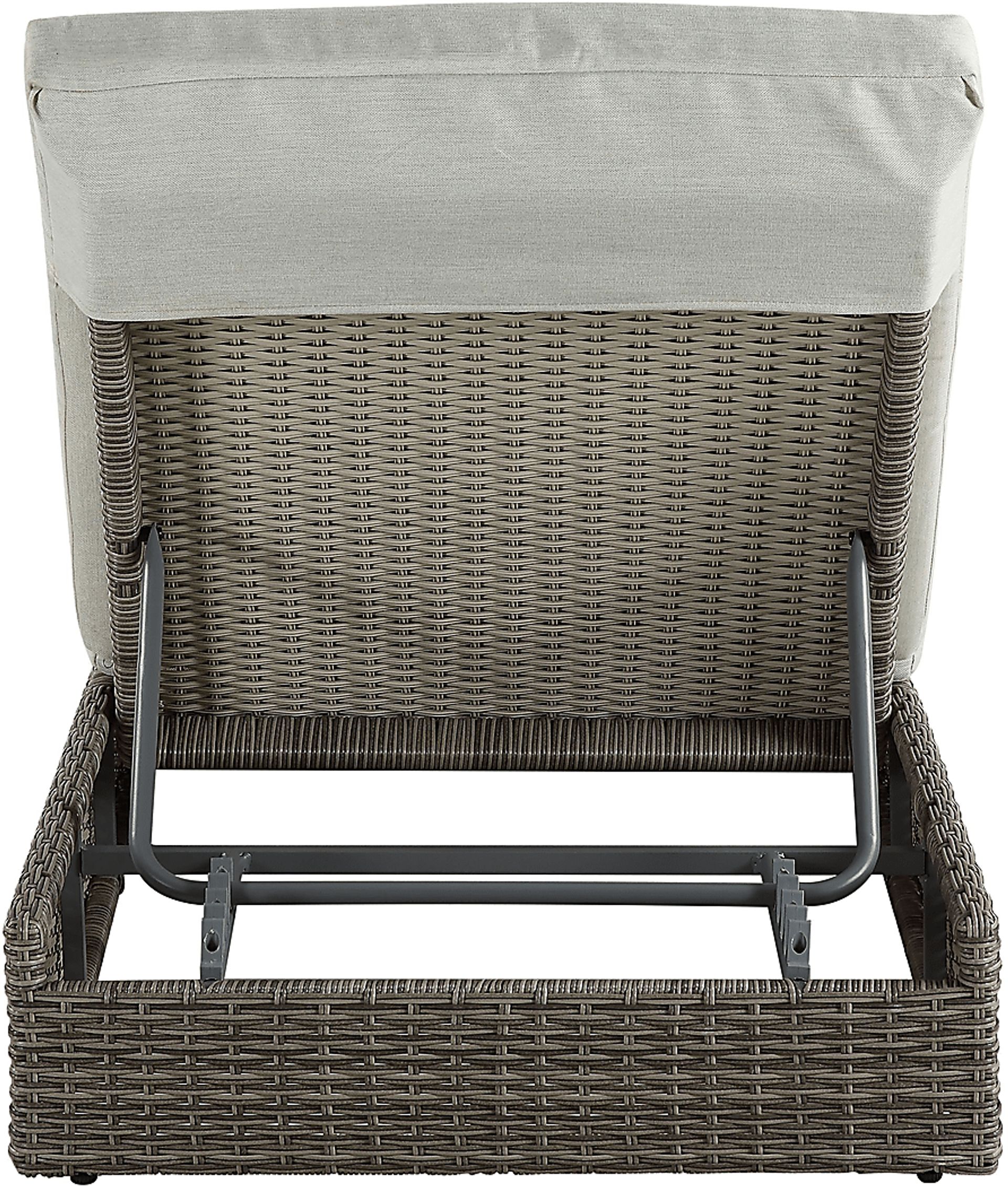 Outdoor Elorale Gray Chaise - Image 5