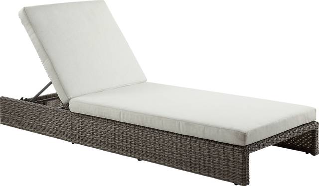 Outdoor Elorale Gray Chaise - Thumbnail - Image 1