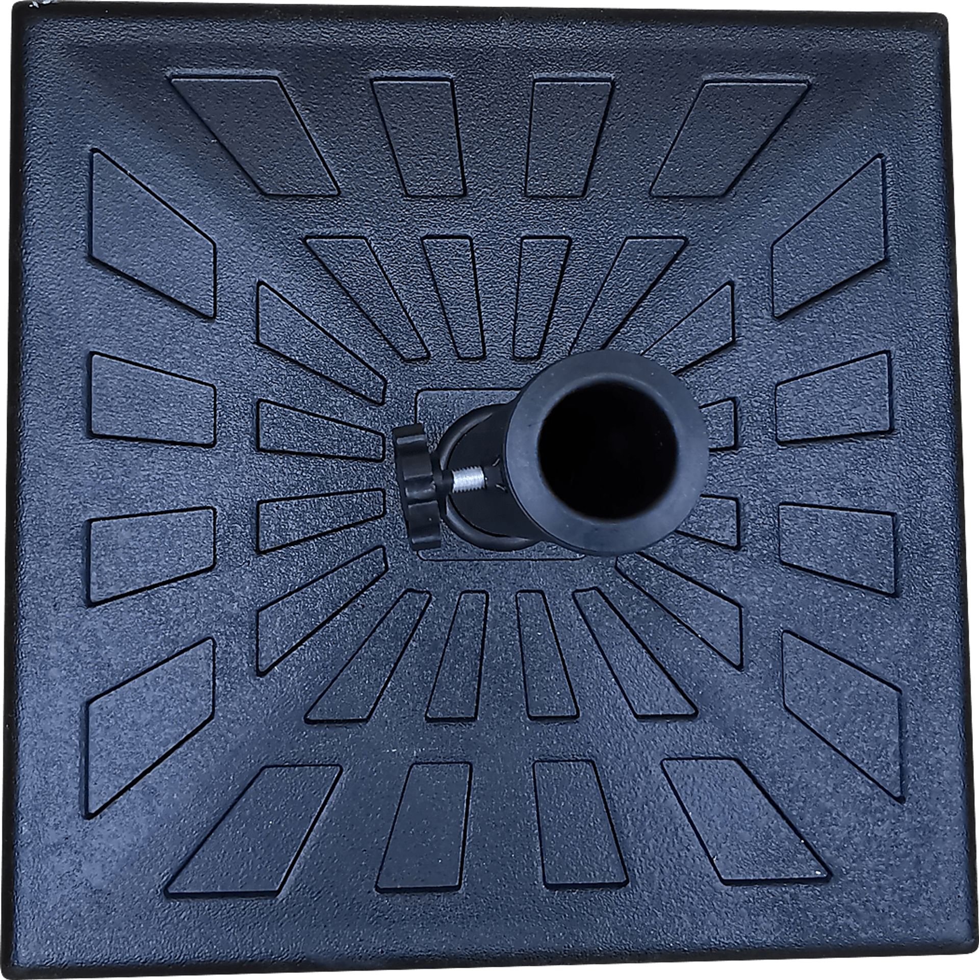 Outdoor Emerence Gray Umbrella Base - Image 2