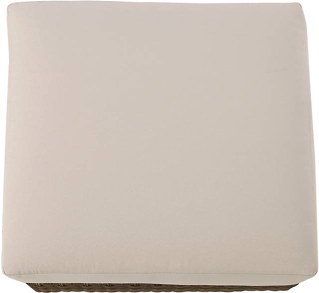Outdoor Enelos Brown Ottoman - Thumbnail - Image 5