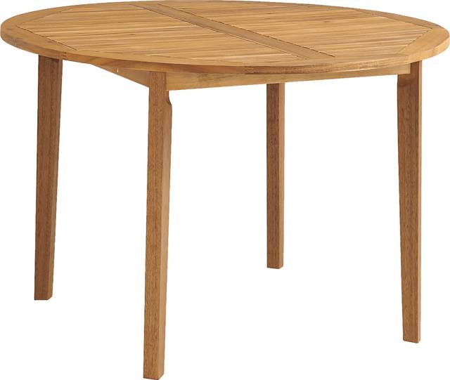 Outdoor Englemann Brown Dining Table - Thumbnail - Image 1