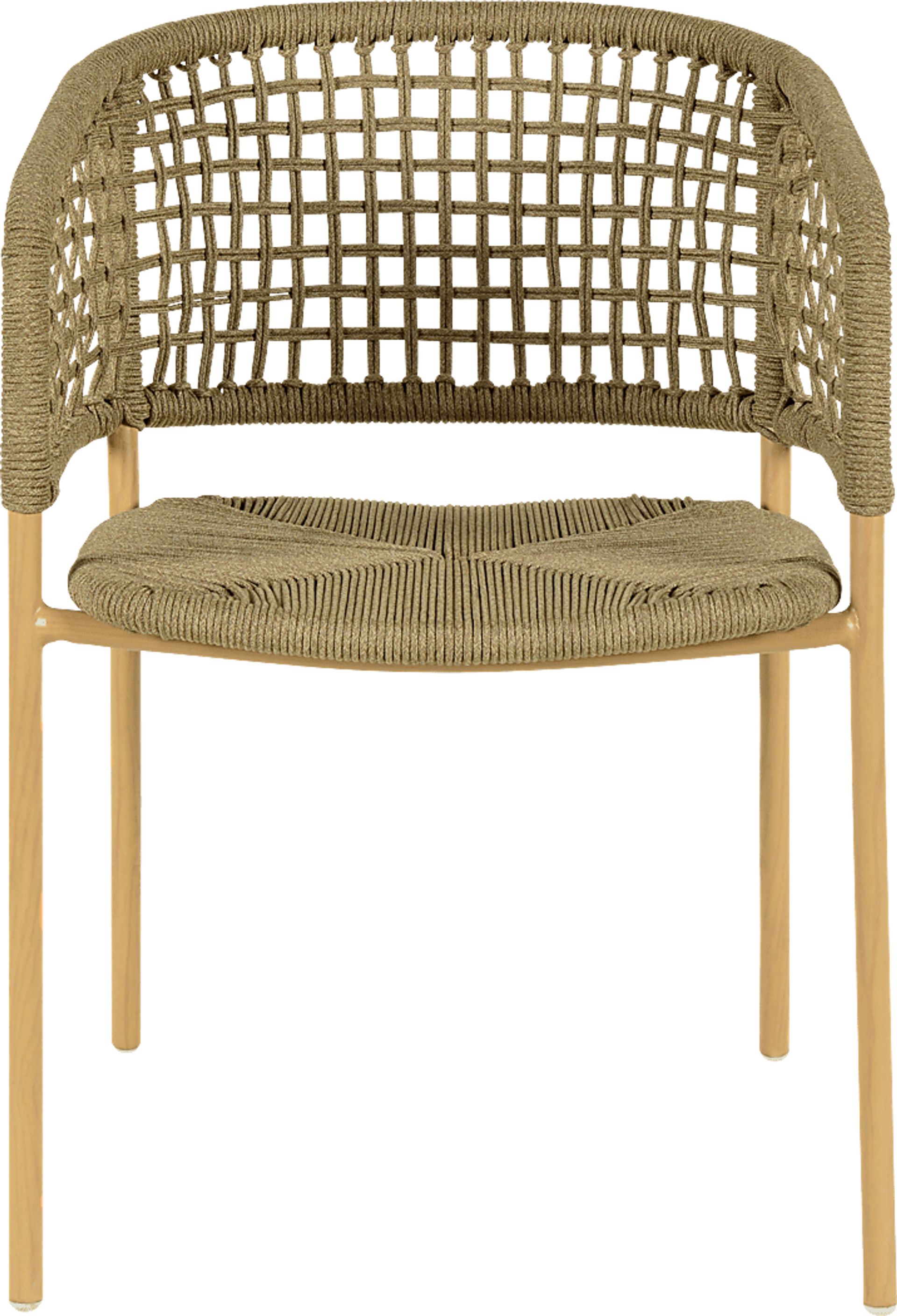 Outdoor Epting Brown Dining Chair - Image 3