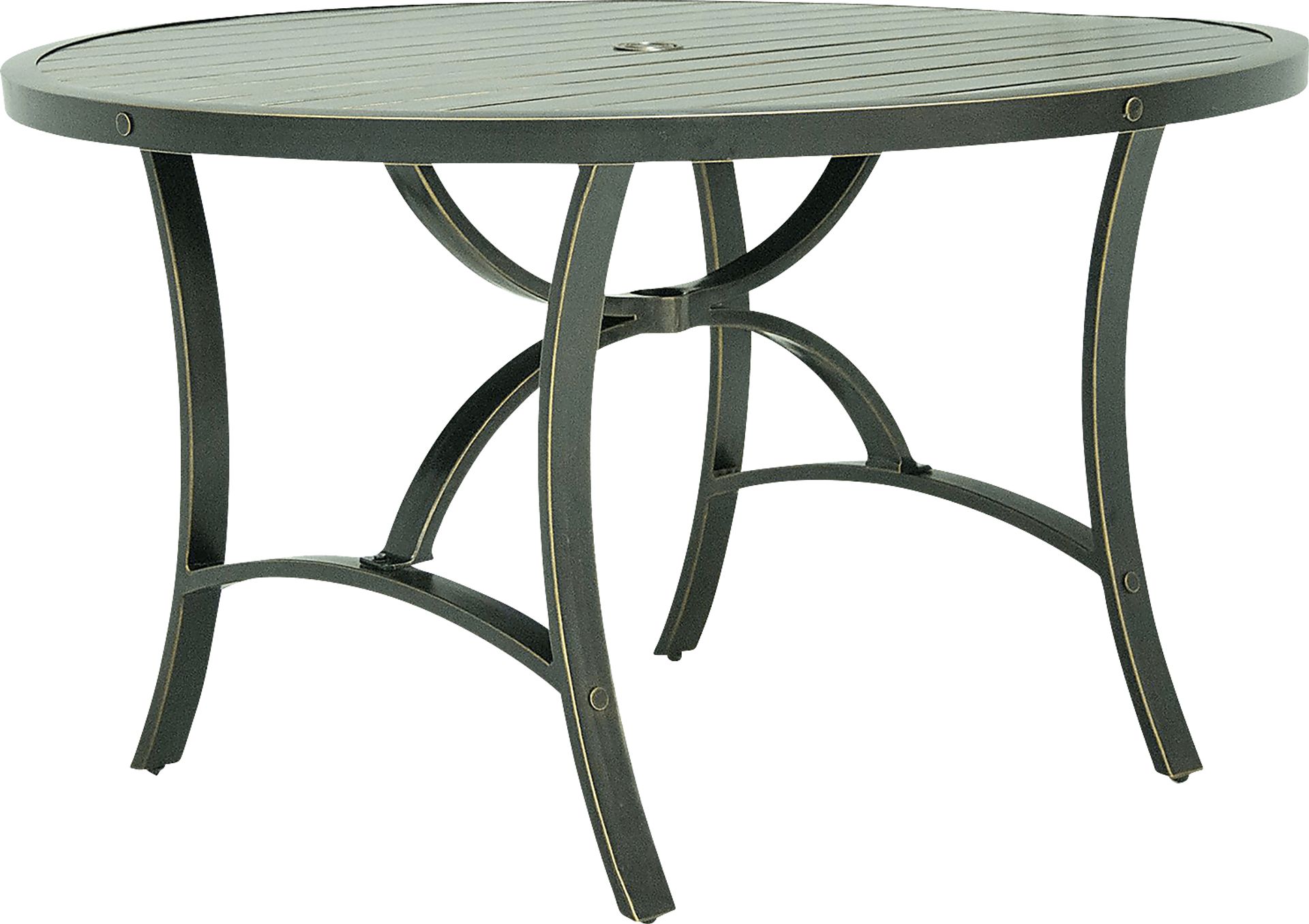 Outdoor Eulalie Bronze Dining Table - Image 1