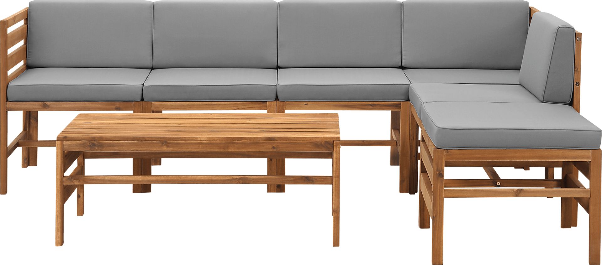 Outdoor Evernon I Gray 7 Piece Sectional Set - Image 1