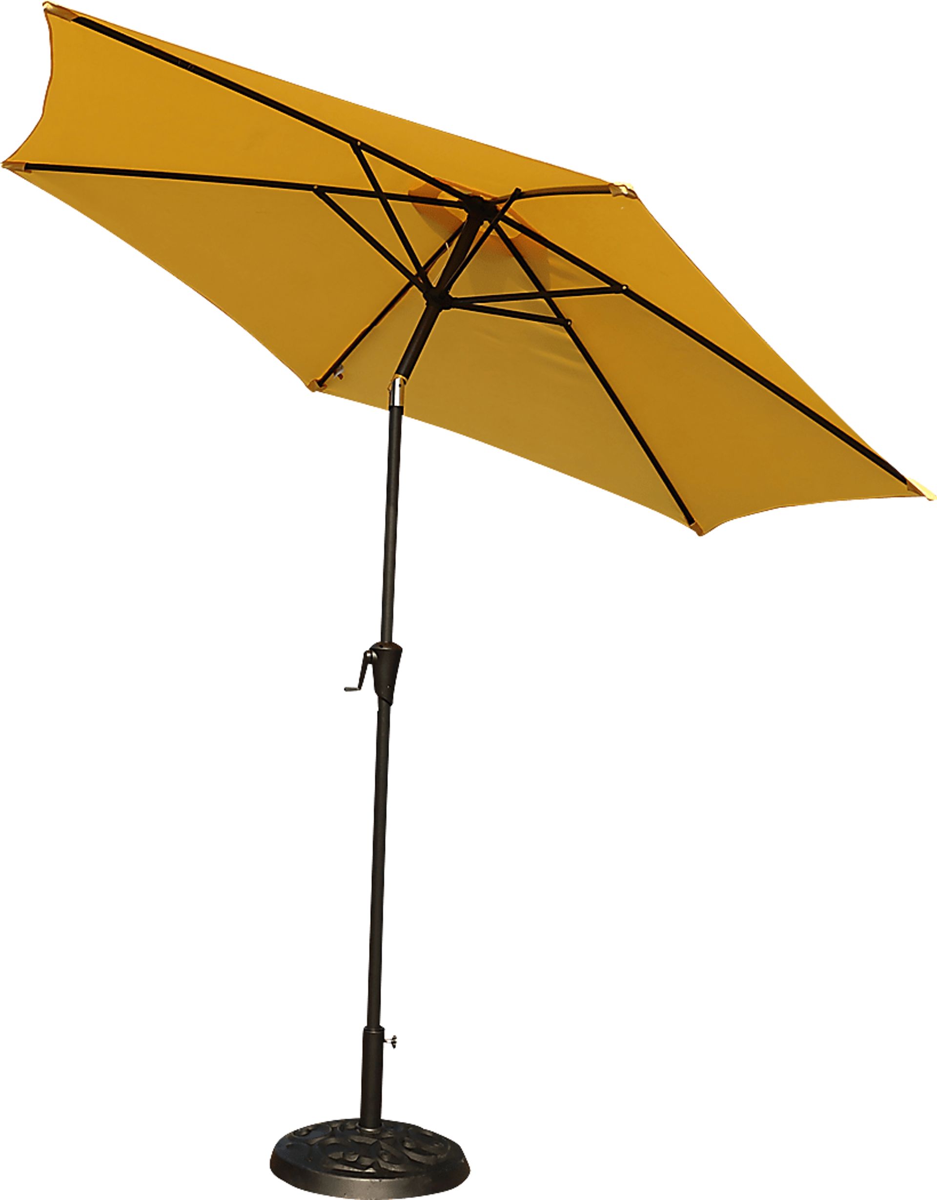 Outdoor Fantine Yellow Umbrella - Image 2