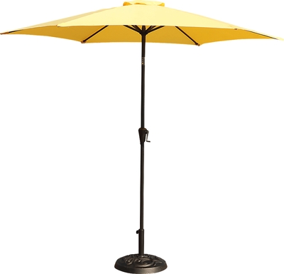 Outdoor Fantine Yellow Umbrella