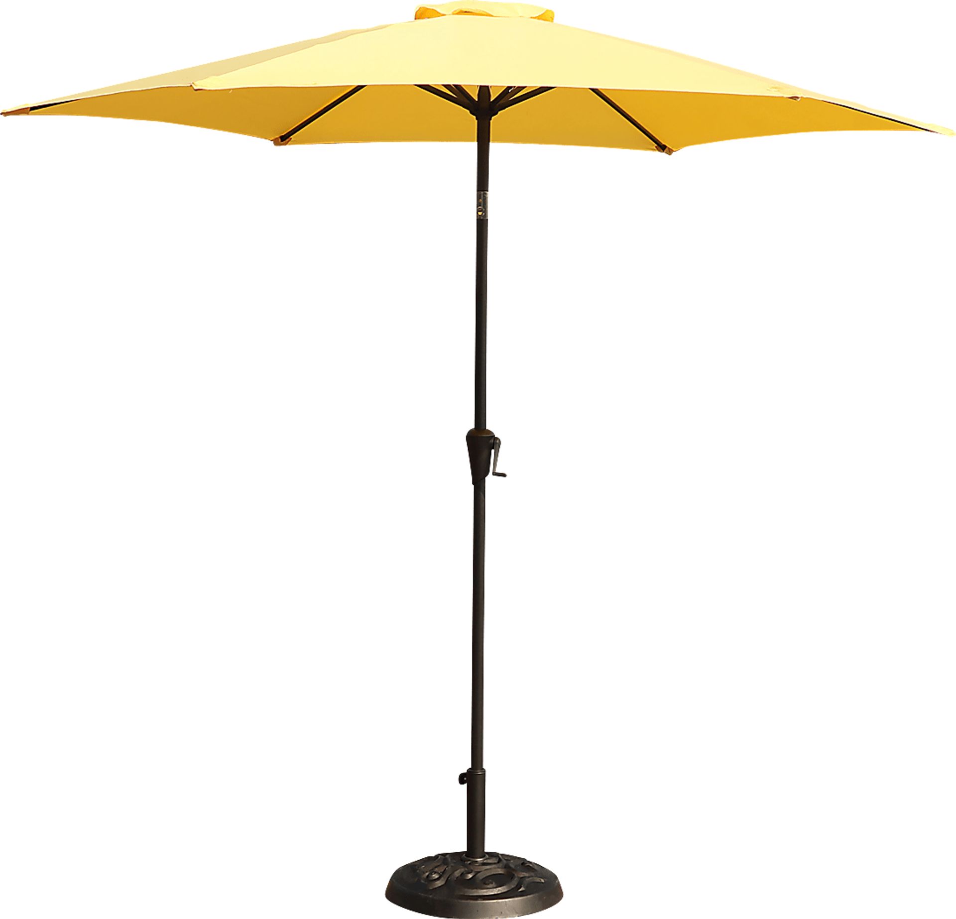 Outdoor Fantine Yellow Umbrella - Image 1