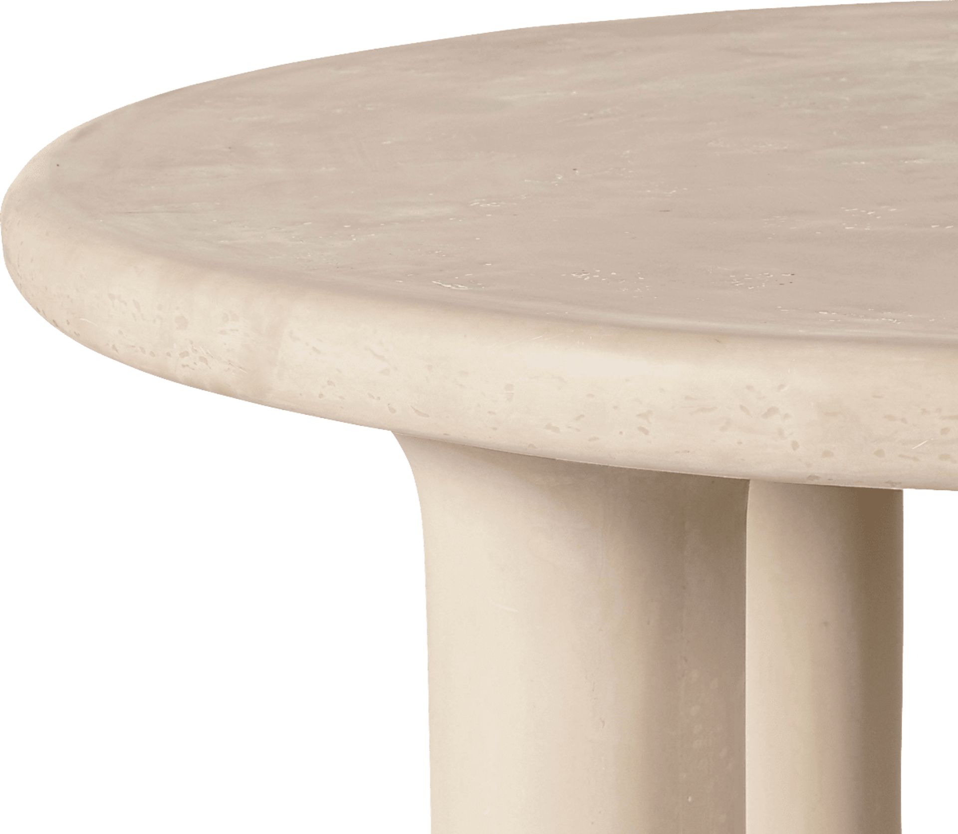 Outdoor Floydy Cream Dining Table - Image 4
