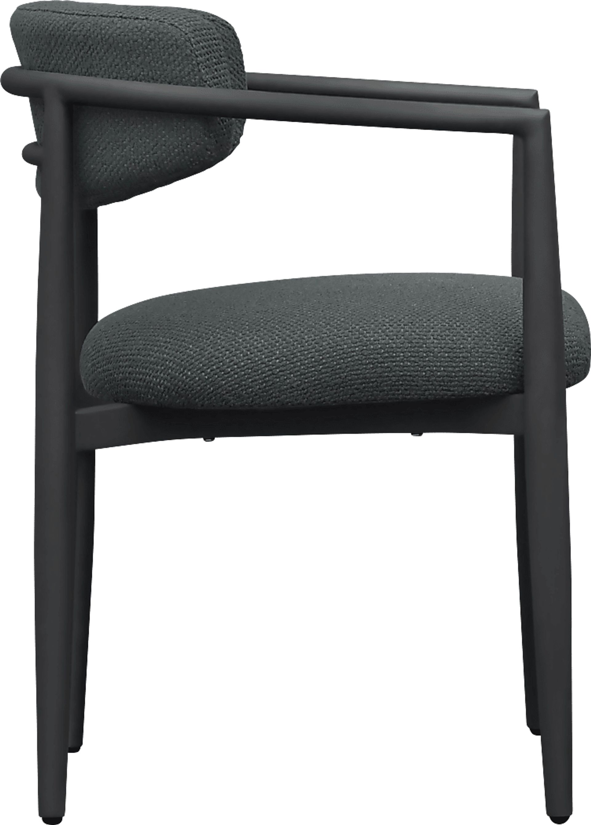 Outdoor Fryburg Black Arm Chair - Image 3