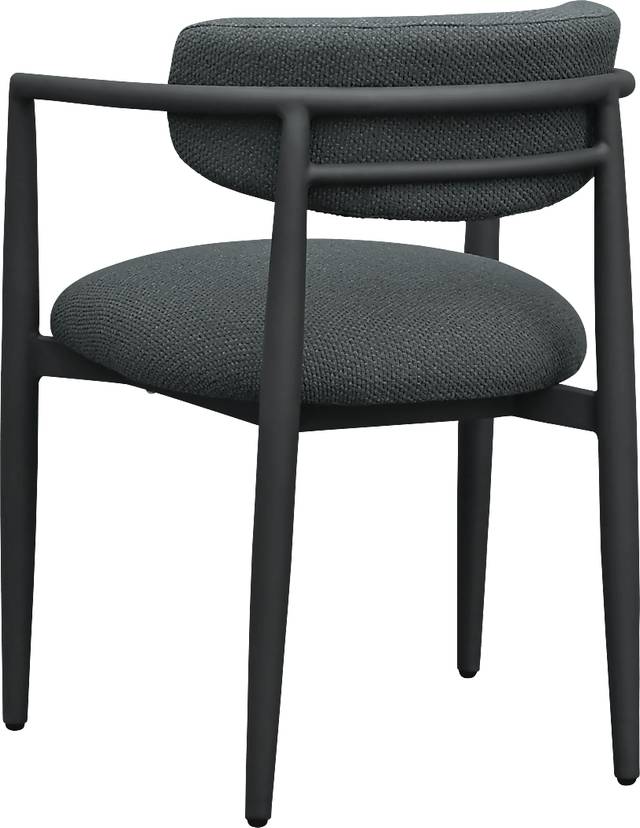 Outdoor Fryburg Black Arm Chair - Thumbnail - Image 4