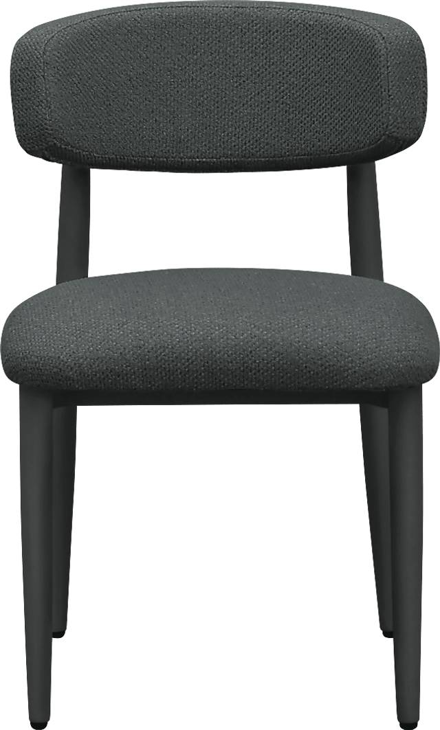 Outdoor Fryburg Black Side Chair - Thumbnail - Image 3