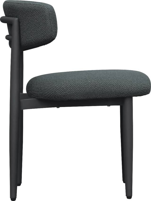 Outdoor Fryburg Black Side Chair - Thumbnail - Image 4
