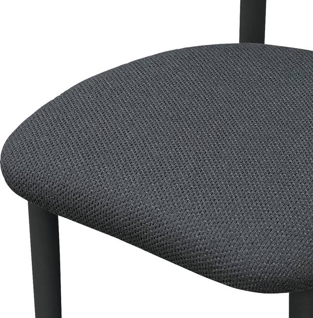 Outdoor Fryburg Black Side Chair - Thumbnail - Image 6