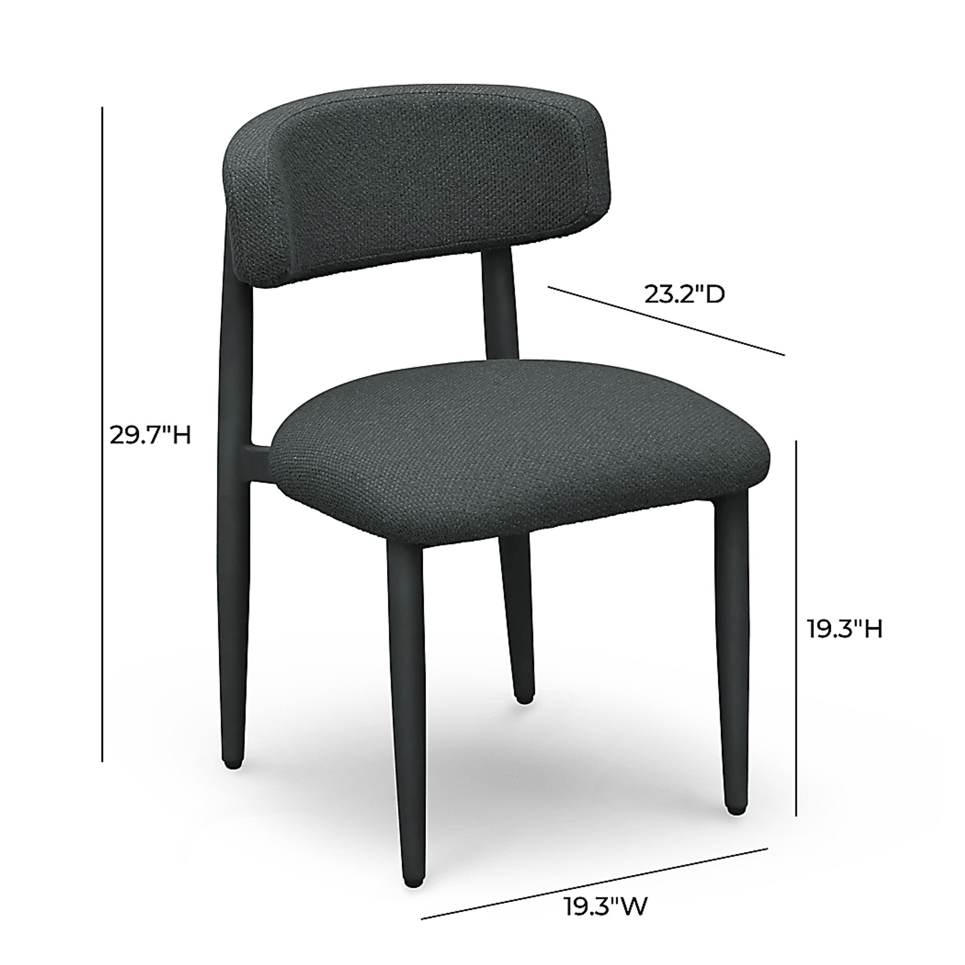 Outdoor Fryburg Black Side Chair - Image 7