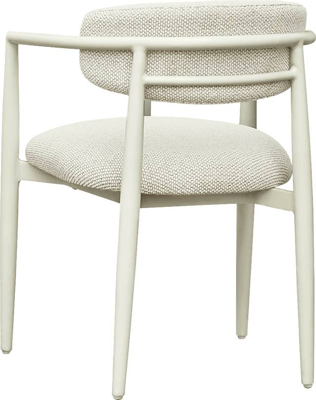 Outdoor Fryburg Cream Arm Chair - Thumbnail - Image 4