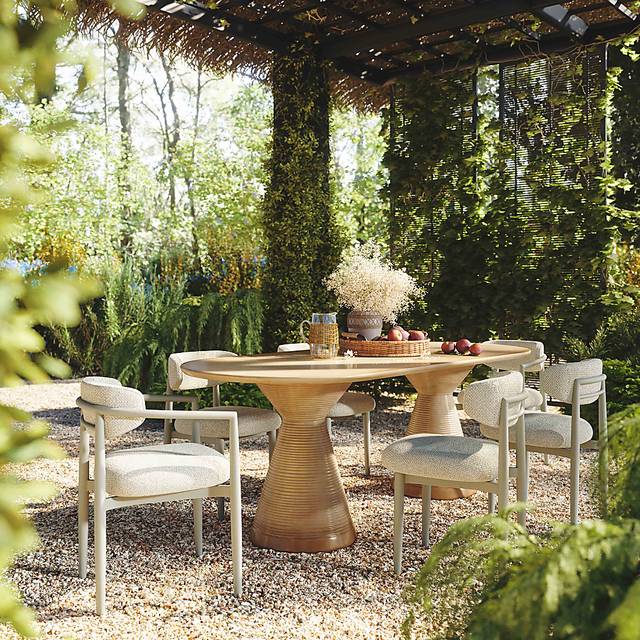 Outdoor Fryburg Cream Side Chair - Thumbnail - Image 2