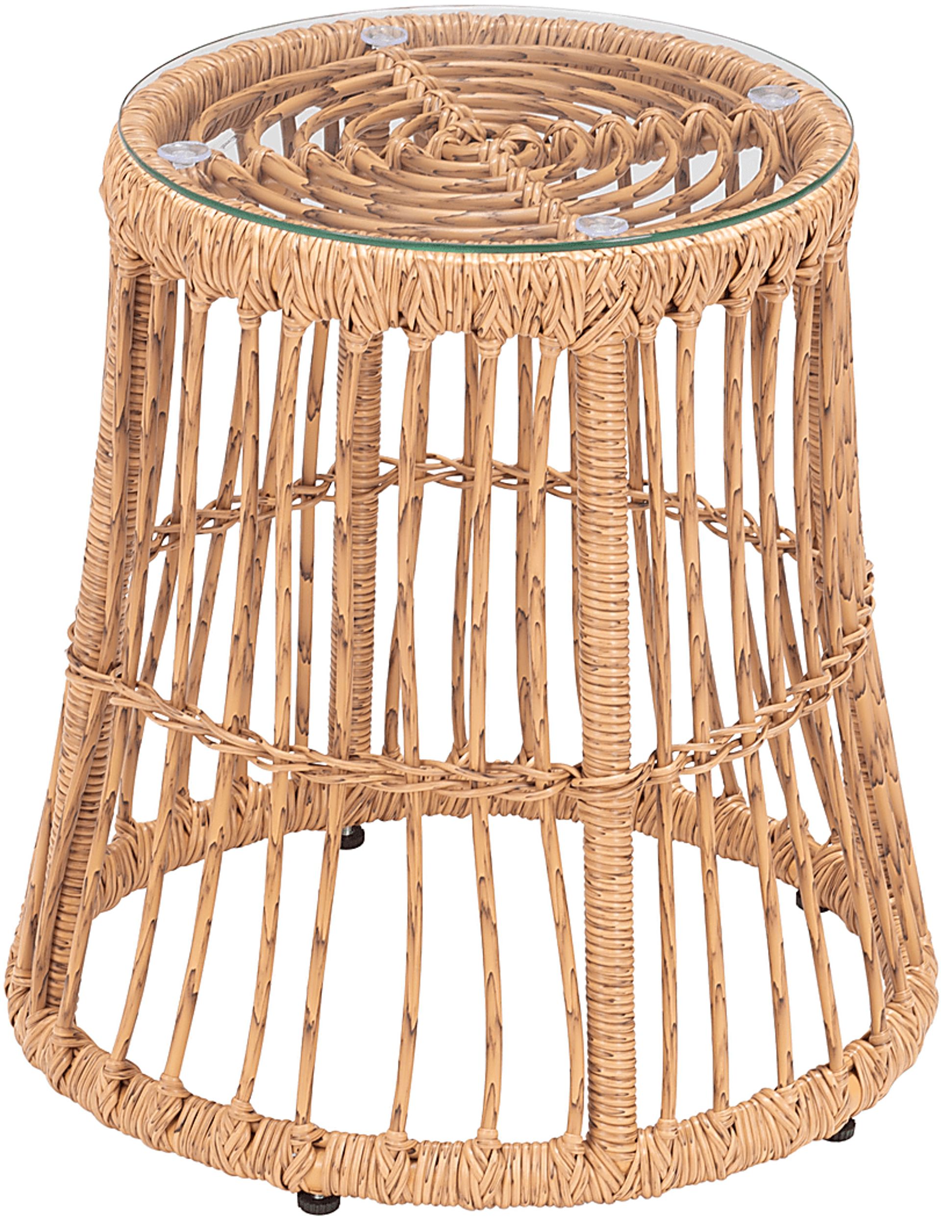 Outdoor Gineridge Brown Side Table - Image 5