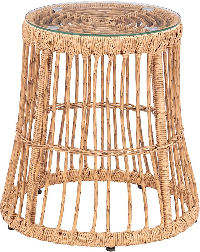 Outdoor Gineridge Brown Side Table - Thumbnail - Image 6
