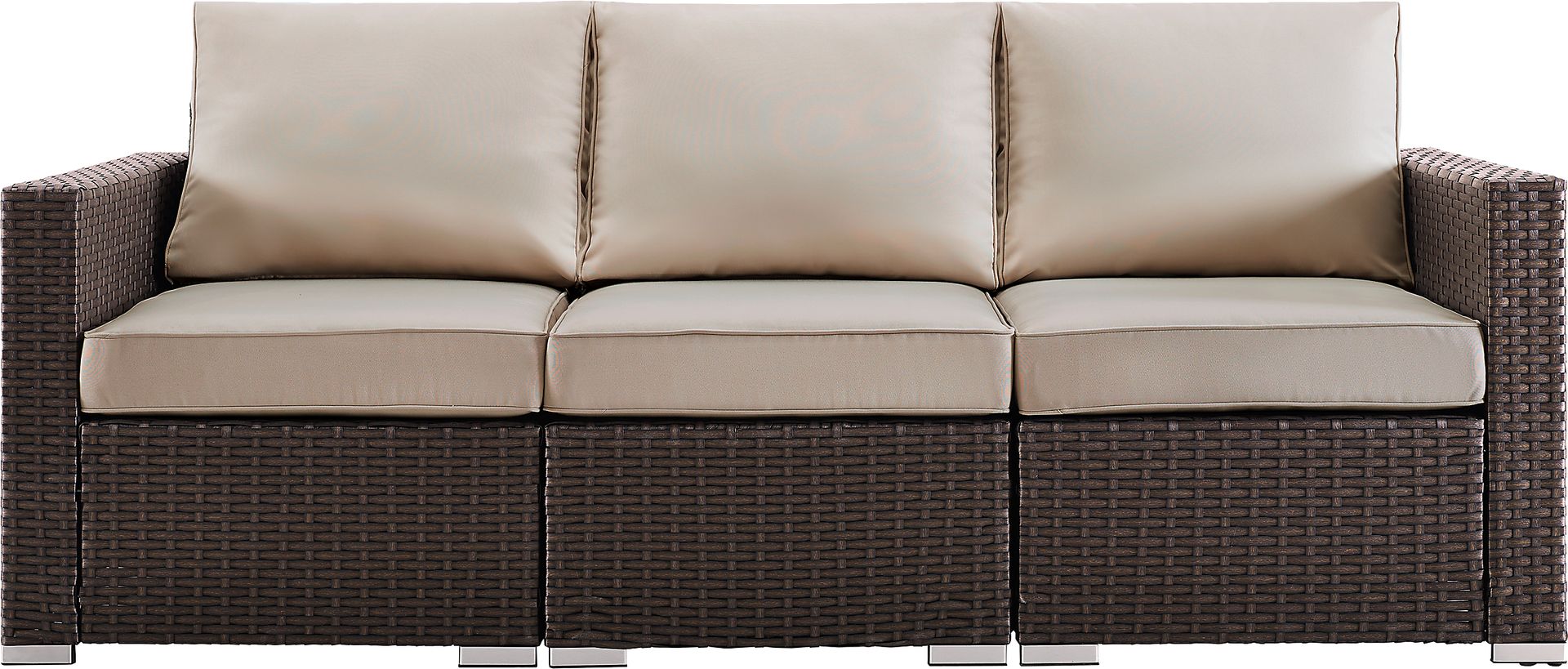 Gladway Brown 4 Pc Outdoor Seating Set - Image 3