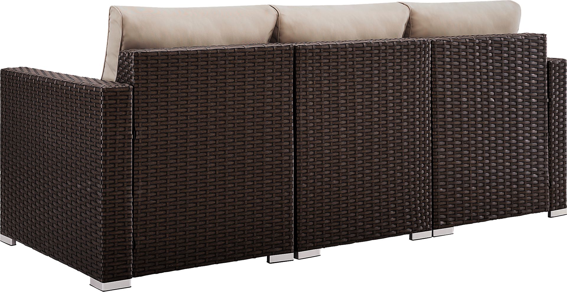 Gladway Brown 4 Pc Outdoor Seating Set - Image 4