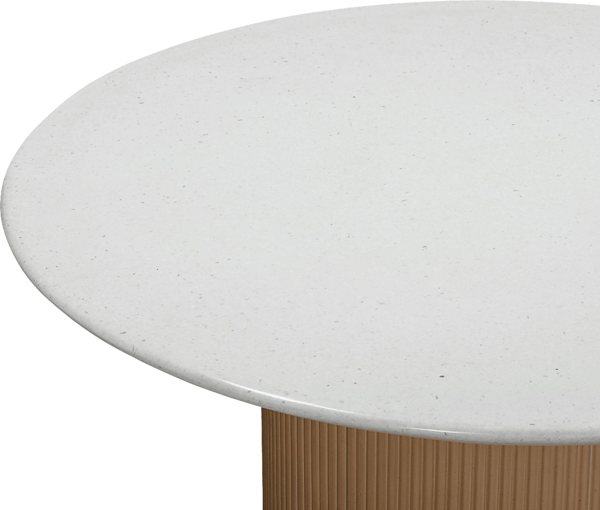 Outdoor Glyndora White Dining Table - Image 5