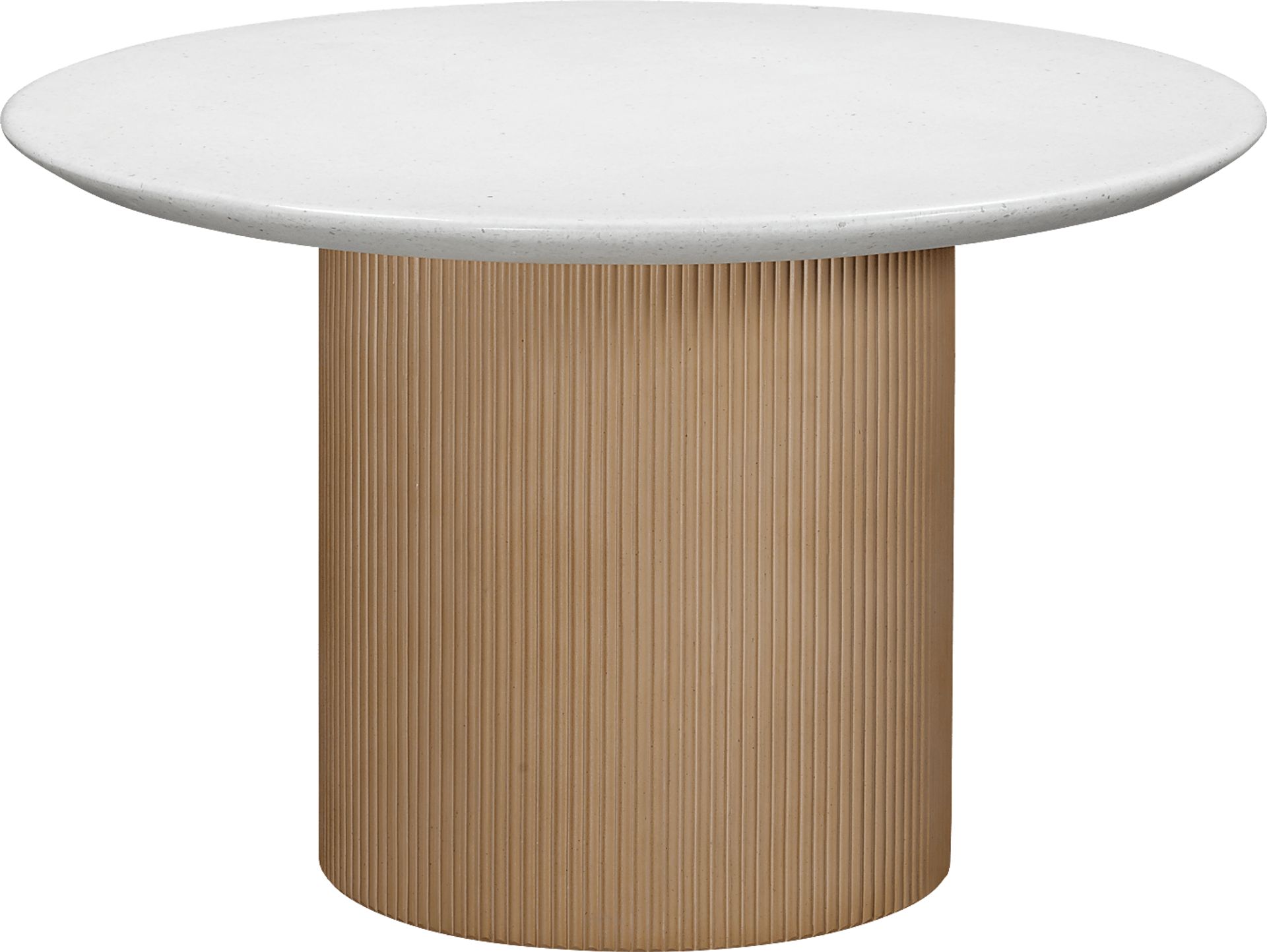 Outdoor Glyndora White Dining Table - Image 1