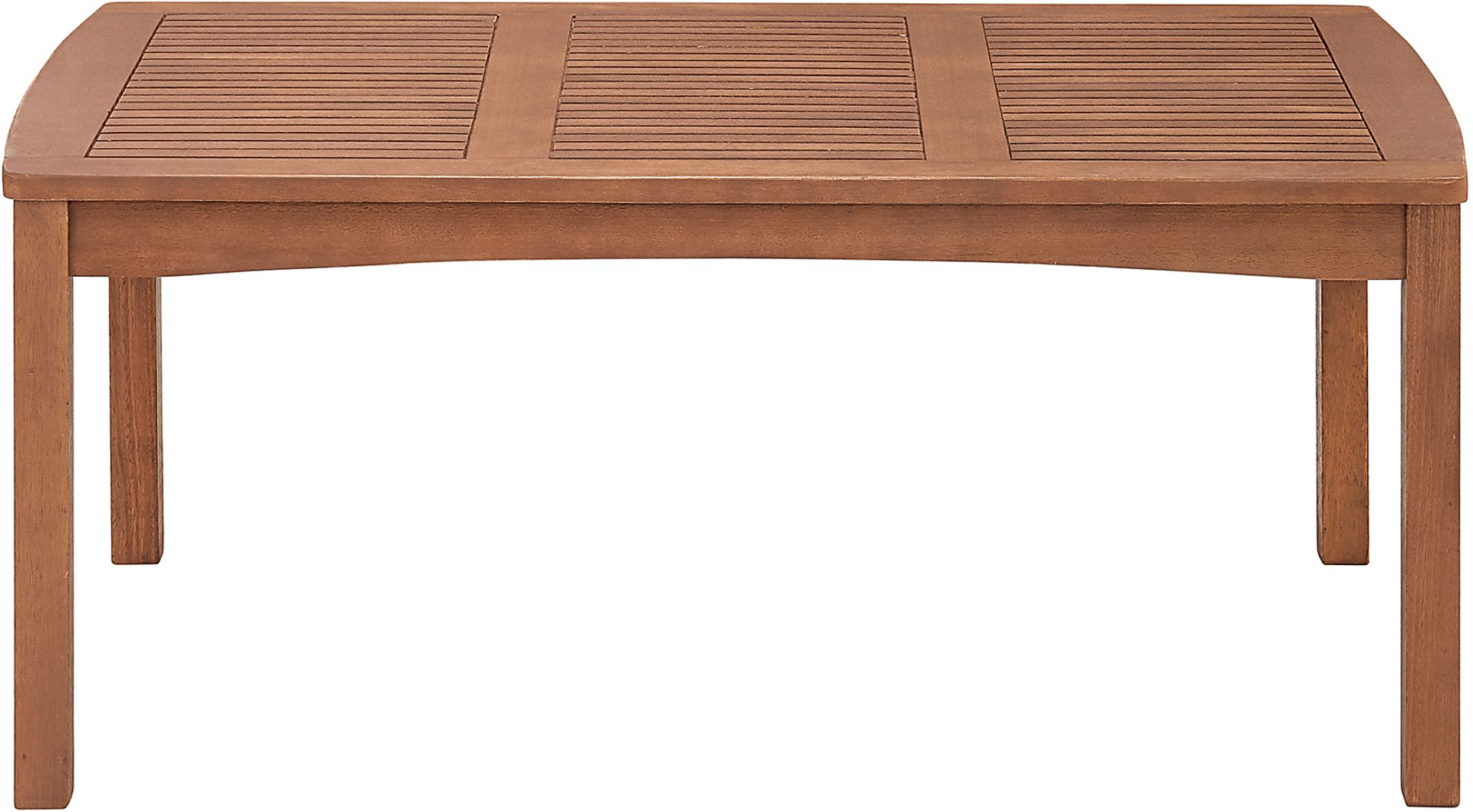 Outdoor Goethe Brown Bench with Cocktail Table - Image 5