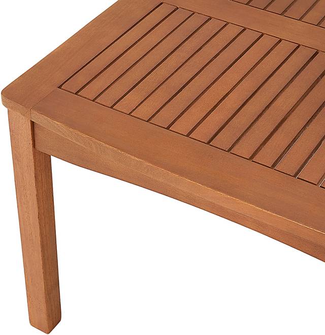 Outdoor Goethe Brown Bench with Cocktail Table - Thumbnail - Image 9
