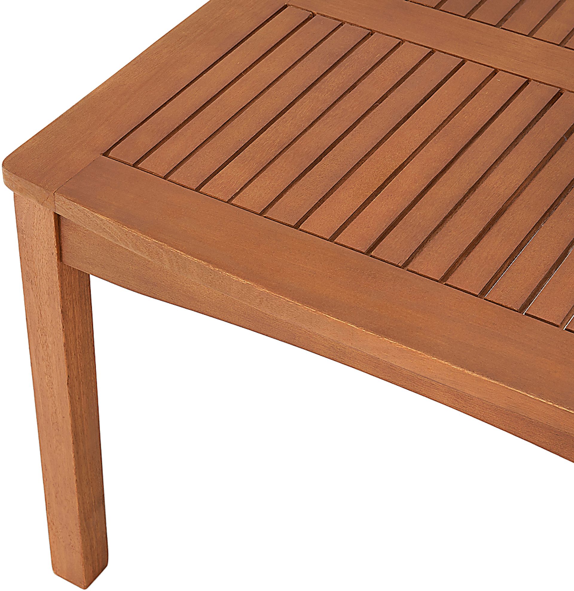 Outdoor Goethe Brown Bench with Cocktail Table - Image 9
