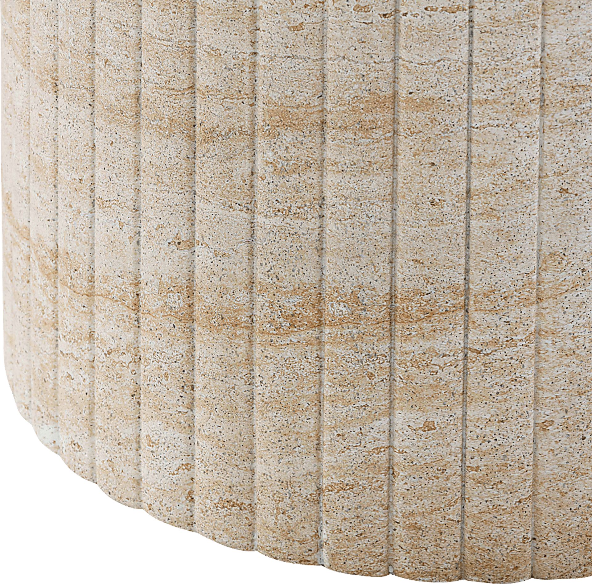Outdoor Grafius Beige Dining Table - Image 4