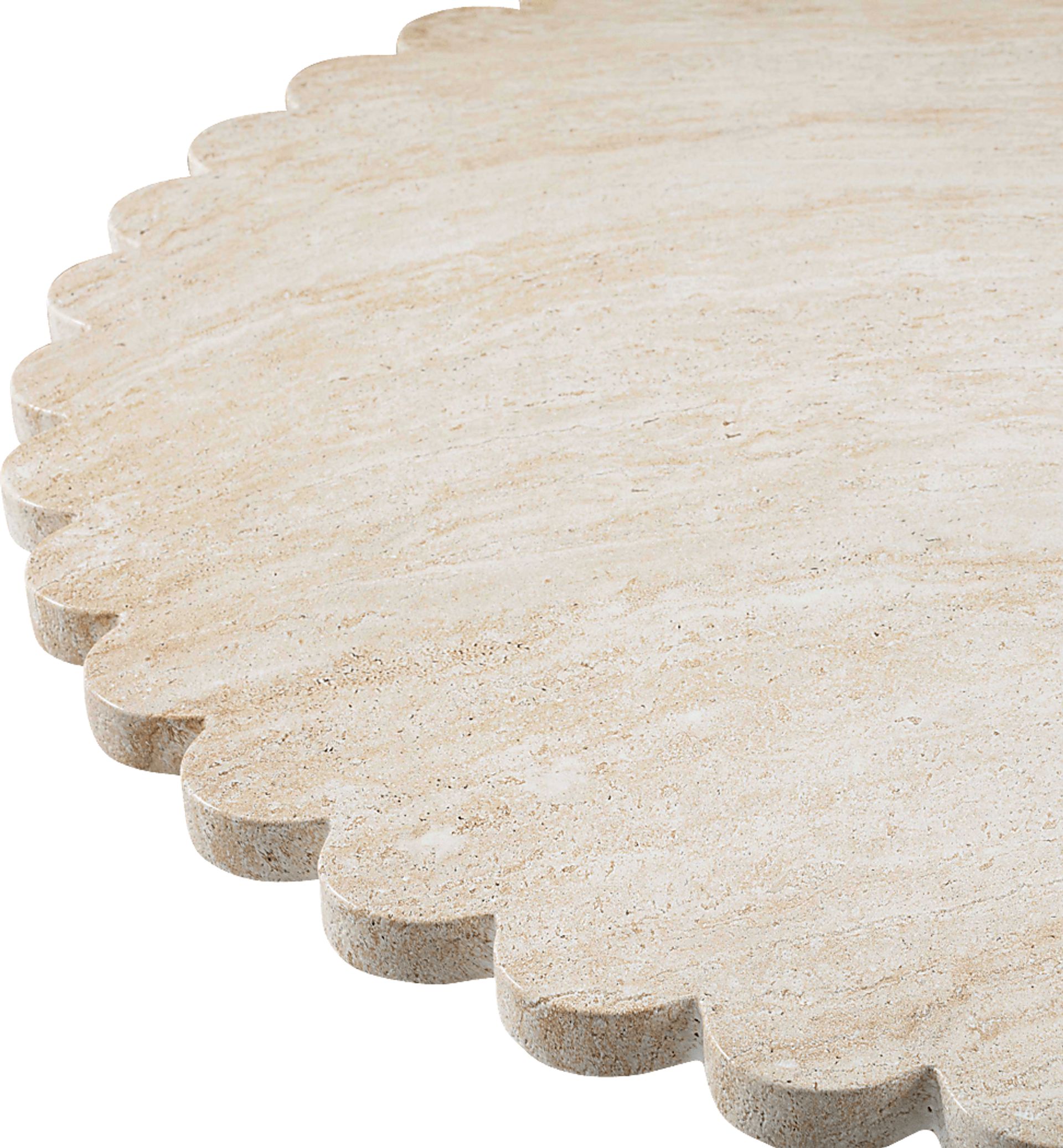 Outdoor Grafius Beige Dining Table - Image 5