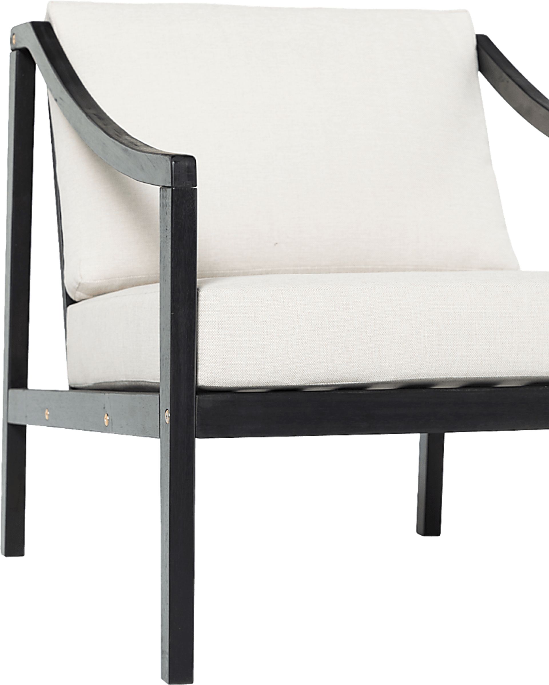Outdoor Guilmere Black Accent Chair - Image 4