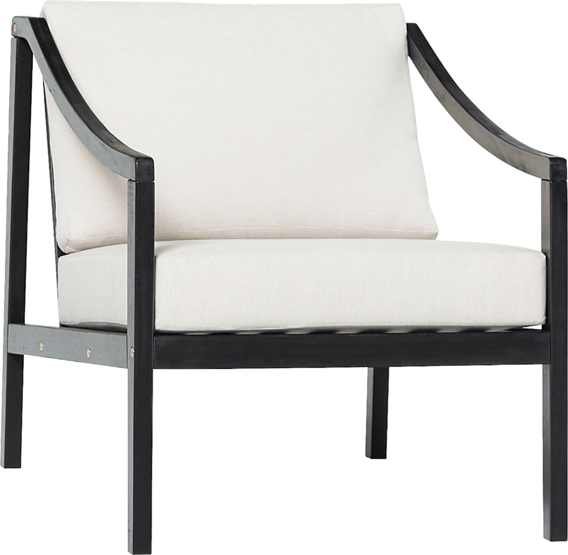 Outdoor Guilmere Black Accent Chair - Image 6