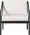 Outdoor Guilmere Black Accent Chair