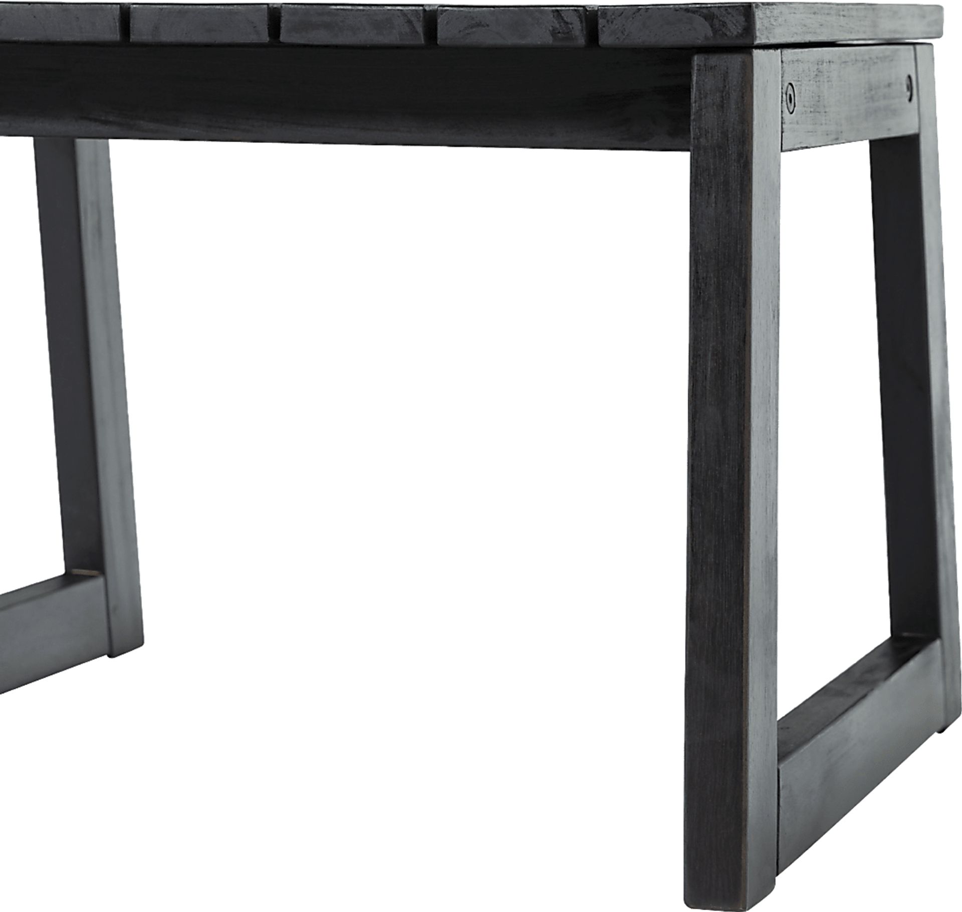 Outdoor Guilmere Black End Table - Image 4