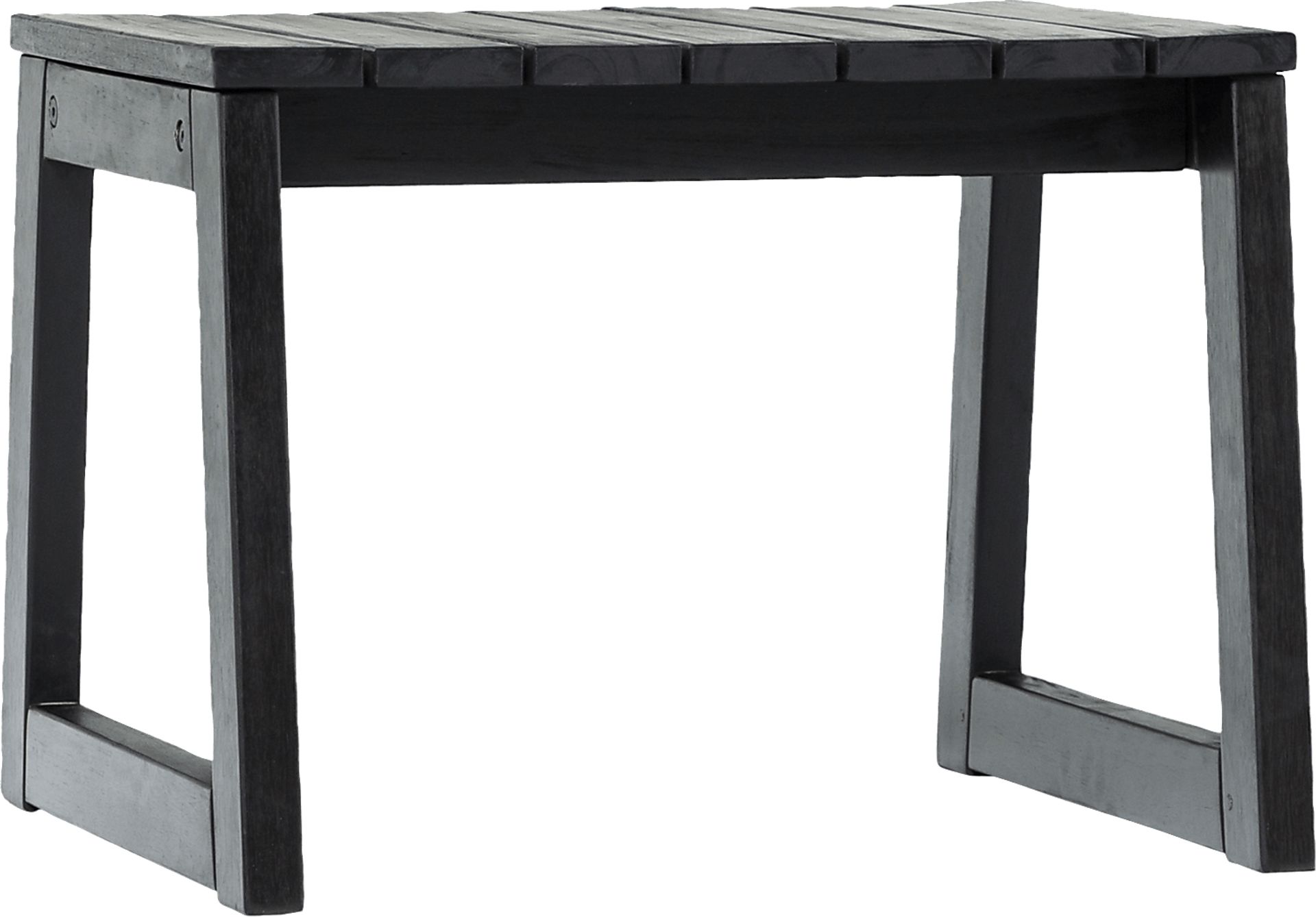 Outdoor Guilmere Black End Table - Image 1