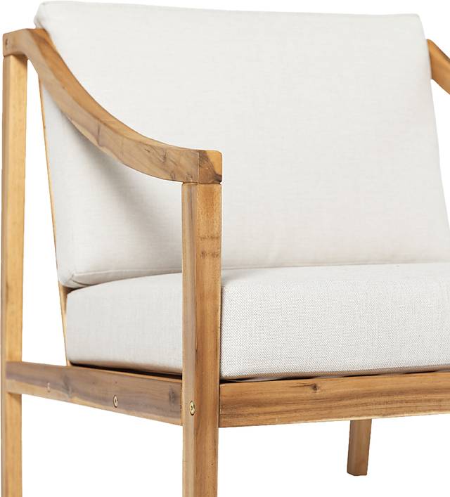 Outdoor Guilmere Natural Accent Chair - Thumbnail - Image 5