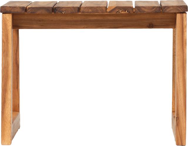 Outdoor Guilmere Natural End Table - Thumbnail - Image 5