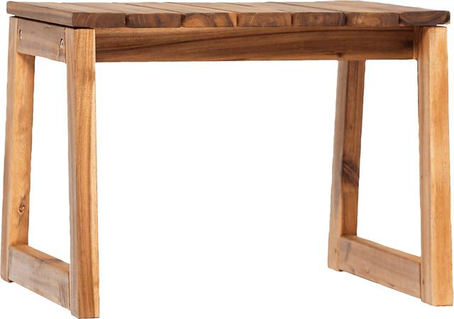 Outdoor Guilmere Natural End Table - Thumbnail - Image 1