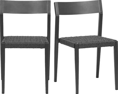 Outdoor Gullbrandsen Gray Dining Chair, Set of 2