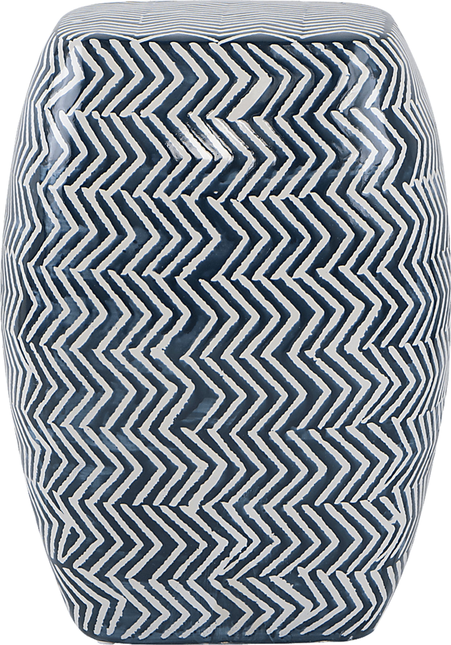 Outdoor Gunton Blue Stool - Image 3