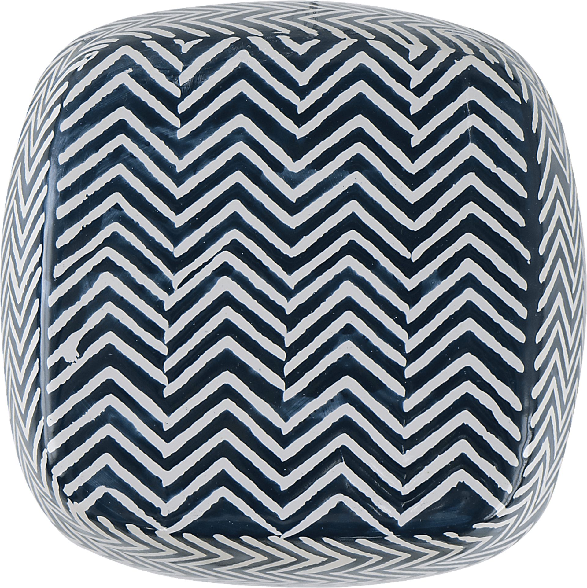 Outdoor Gunton Blue Stool - Image 4