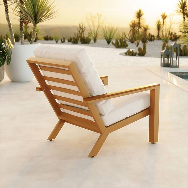 Outdoor Hackmatack Brown Accent Chair - Thumbnail - Image 2