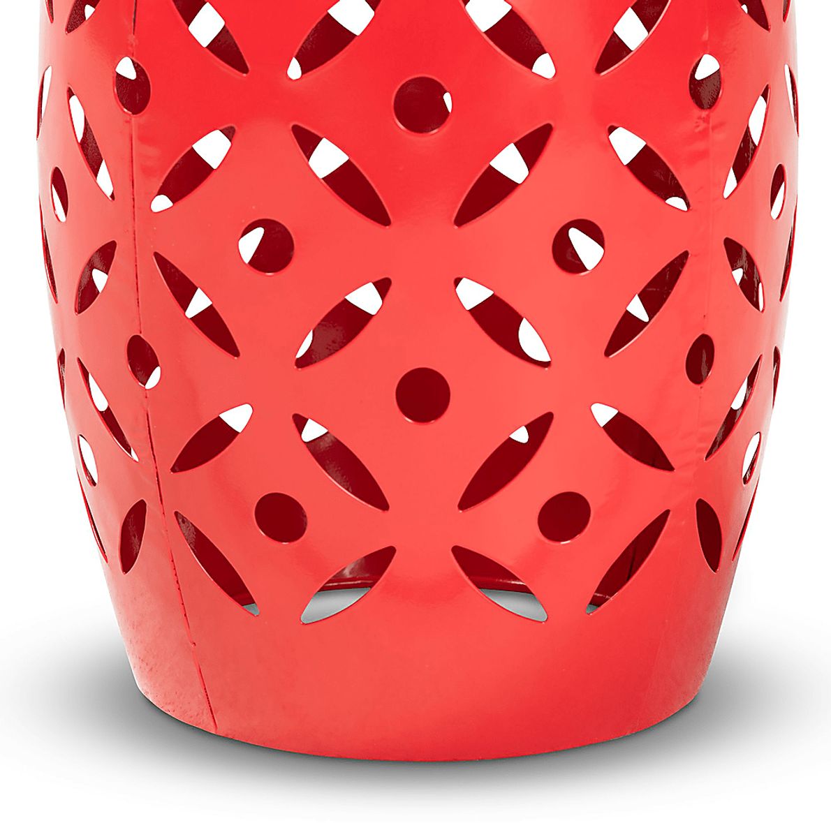 Outdoor Hadiyan Red Side Table Rooms To Go