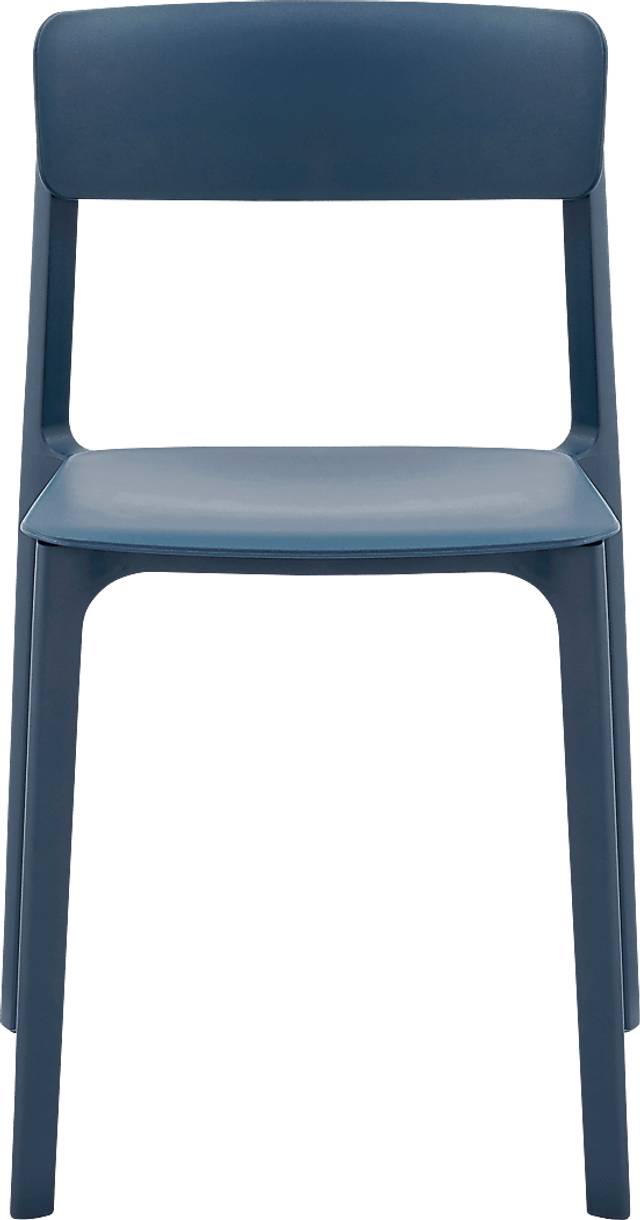 Outdoor Hartzog Blue Dining Chair, Set of 2 - Thumbnail - Image 3