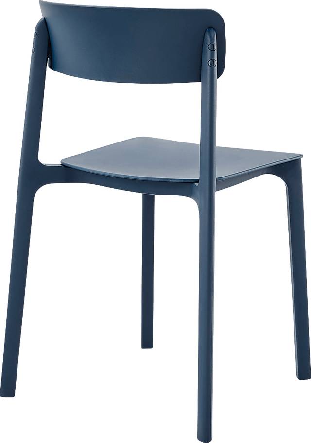 Outdoor Hartzog Blue Dining Chair, Set of 2 - Thumbnail - Image 6