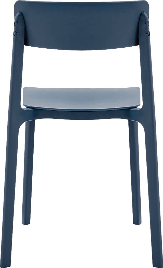 Outdoor Hartzog Blue Dining Chair, Set of 2 - Thumbnail - Image 7