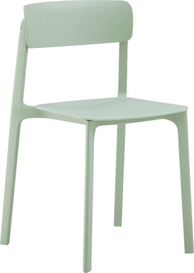 Outdoor Hartzog Mint Green Dining Chair, Set of 2 - Thumbnail - Image 4